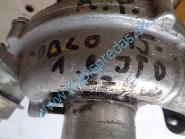 turbo na fiat doblo II 1,6jtd, 55246404, 